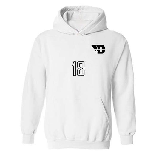 Dayton - NCAA Women's Soccer : Delaney Rollins - Replica Shersey Hooded Sweatshirt-0