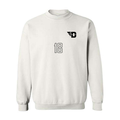 Dayton - NCAA Women's Soccer : Delaney Rollins - Replica Shersey Crewneck Sweatshirt-0