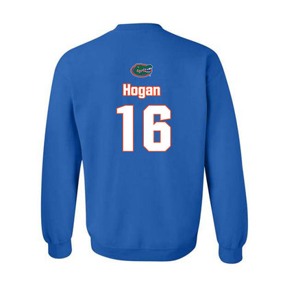 Florida - NCAA Women's Soccer : Courtney Hogan - Replica Shersey Crewneck Sweatshirt-1