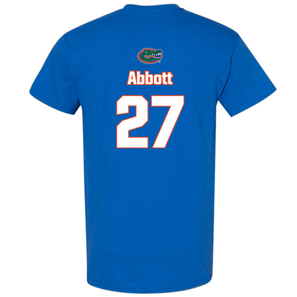 Florida - NCAA Women's Soccer : Norah Abbott - Replica Shersey T-Shirt-1