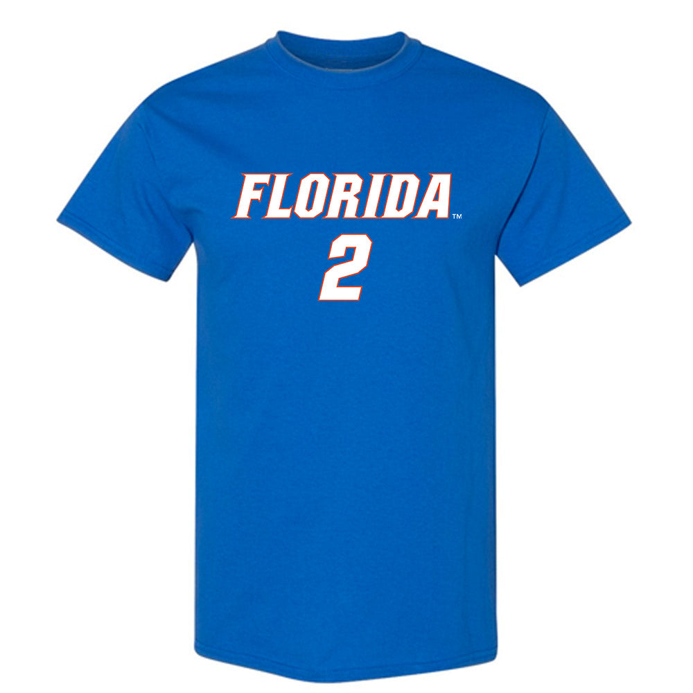 Florida - NCAA Women's Soccer : Ella Petersen - Replica Shersey T-Shirt-0