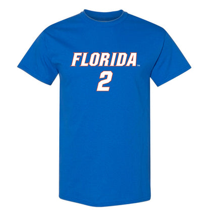 Florida - NCAA Women's Soccer : Ella Petersen - Replica Shersey T-Shirt-0