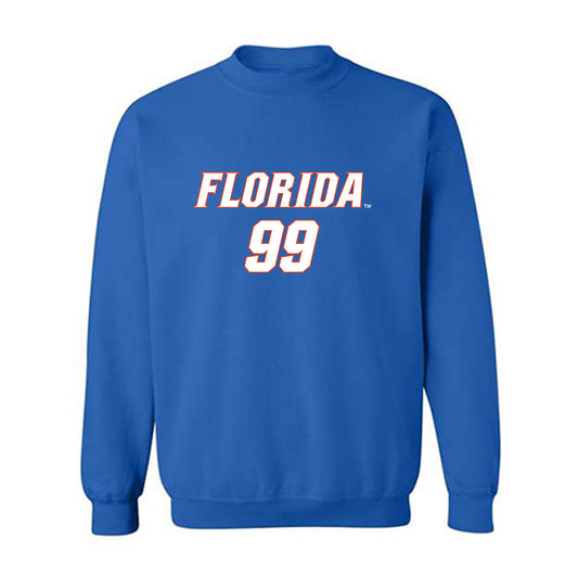 Florida - NCAA Women's Soccer : Katie Johnston - Replica Shersey Crewneck Sweatshirt-0