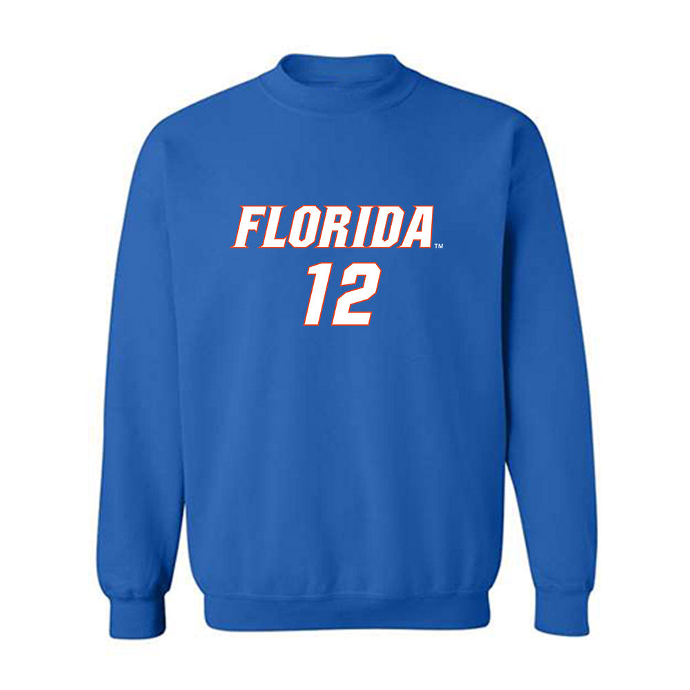 Florida - NCAA Women's Soccer : Charlotte Grim - Replica Shersey Crewneck Sweatshirt-0