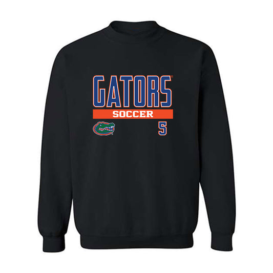 Florida - NCAA Women's Soccer : Mia Gray - Classic Fashion Shersey Crewneck Sweatshirt-0