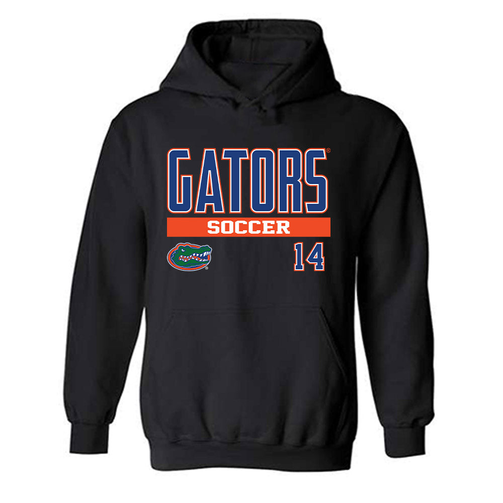 Florida - NCAA Women's Soccer : Tatum Borman - Classic Fashion Shersey Hooded Sweatshirt-0
