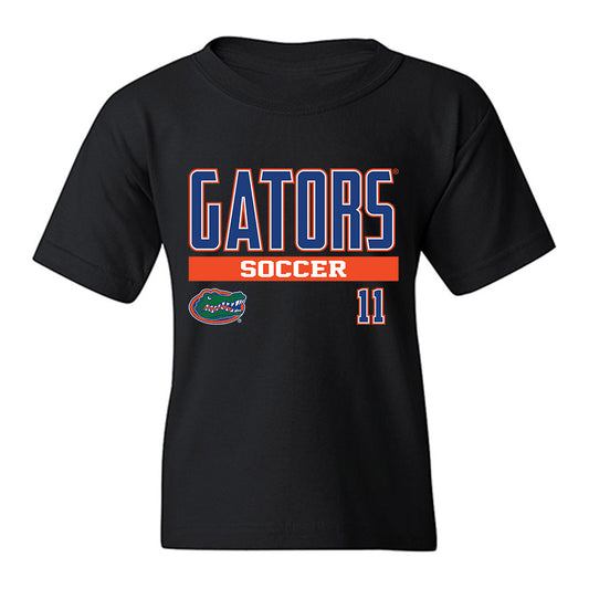 Florida - NCAA Women's Soccer : Hannah Jibril - Classic Fashion Shersey Youth T-Shirt-0