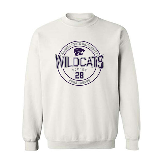 Kansas State - NCAA Women's Soccer : Anna Pagano - Sports Shersey Crewneck Sweatshirt