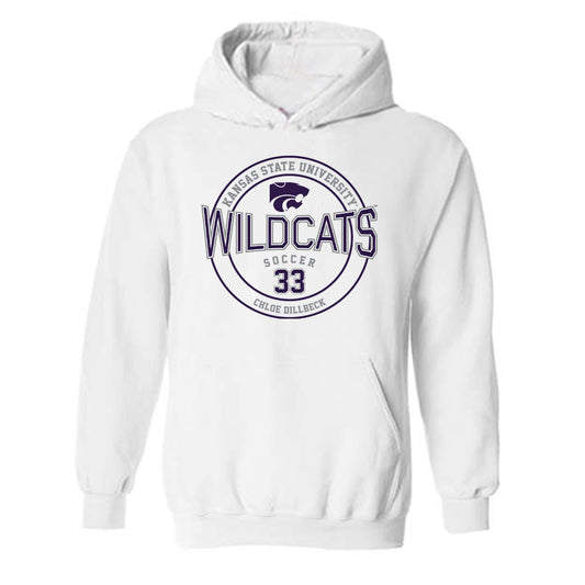 Kansas State - NCAA Women's Soccer : Chloe Dillbeck - Sports Shersey Hooded Sweatshirt