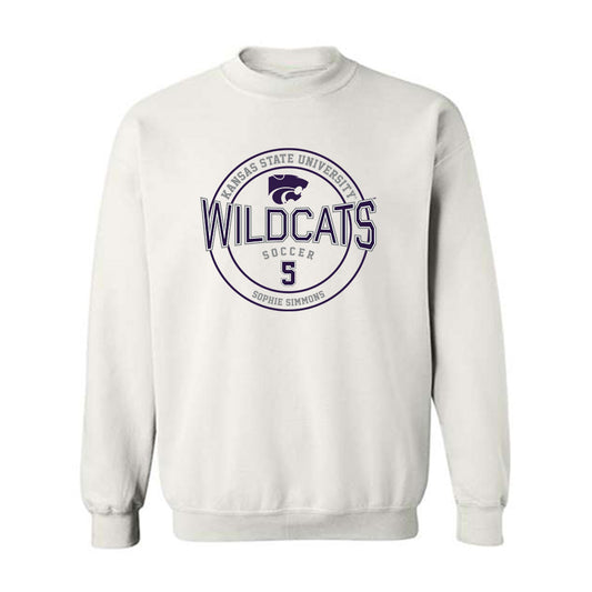 Kansas State - NCAA Women's Soccer : Sophie Simmons - Sports Shersey Crewneck Sweatshirt