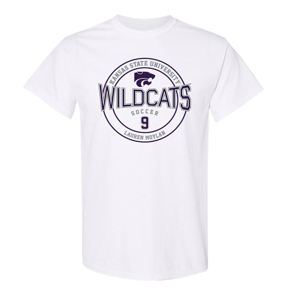 Kansas State - NCAA Women's Soccer : Lauren Moylan - Sports Shersey T-Shirt-0