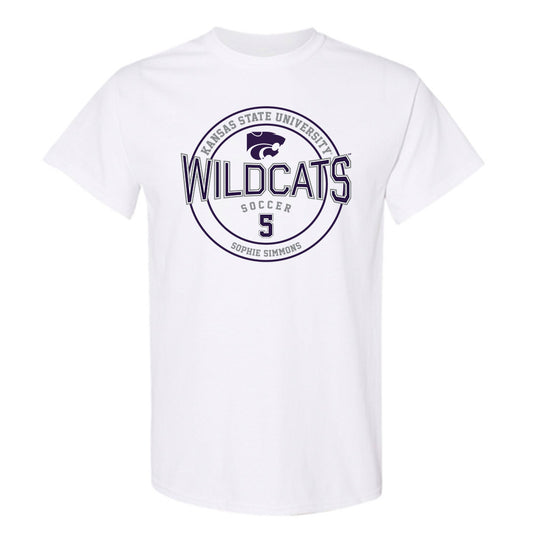 Kansas State - NCAA Women's Soccer : Sophie Simmons - Sports Shersey T-Shirt