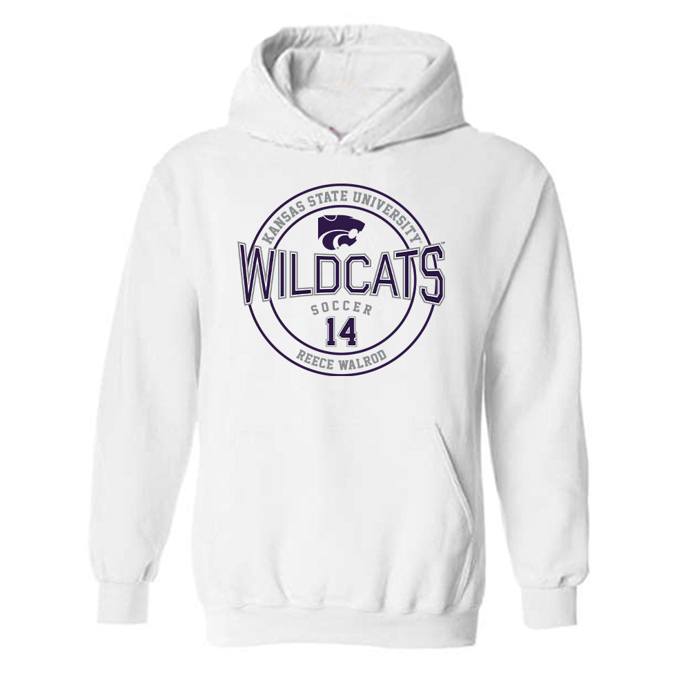 Kansas State - NCAA Women's Soccer : Reece Walrod - Sports Shersey Hooded Sweatshirt