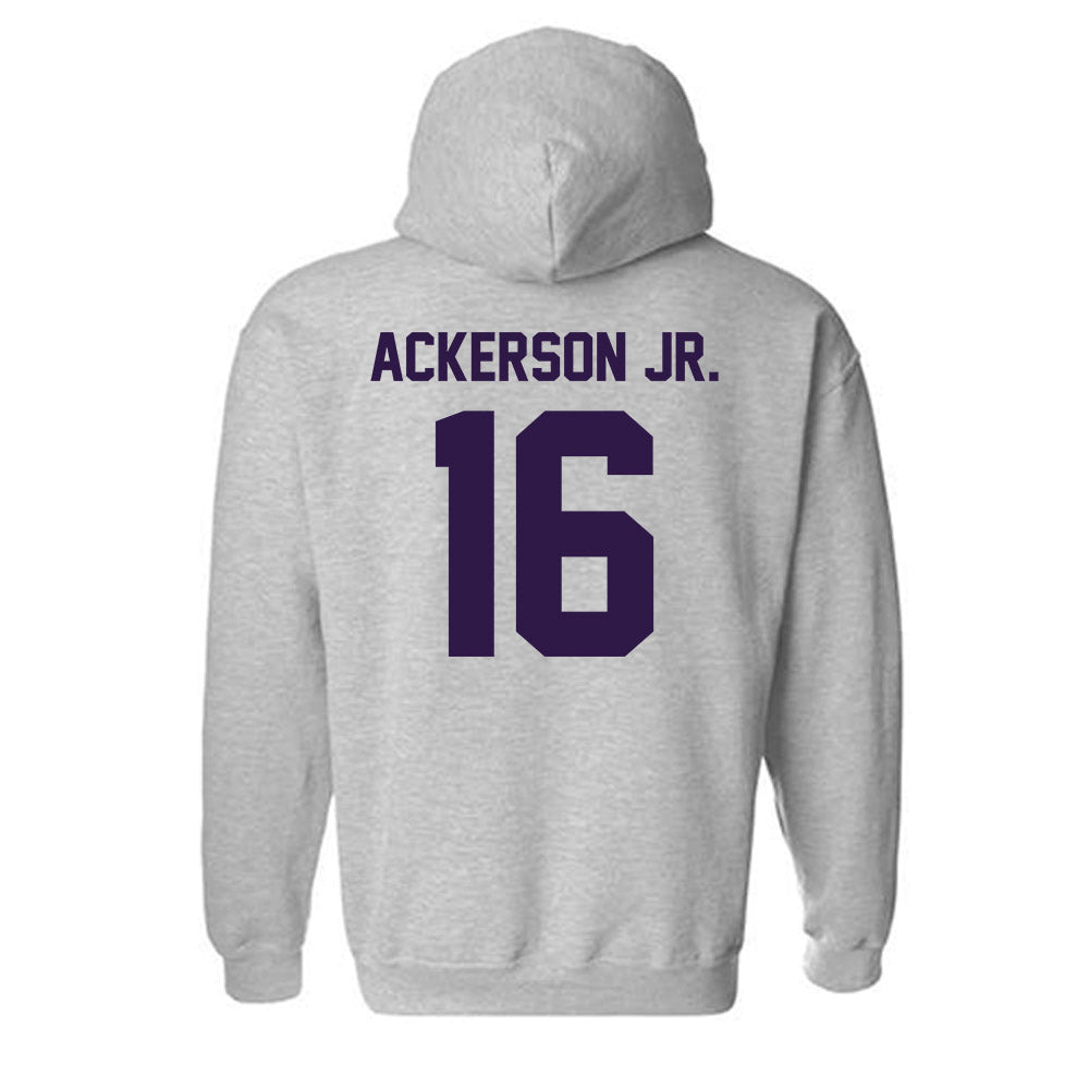 Kansas State - NCAA Football : Dj Ackerson Jr. - Classic Shersey Hooded Sweatshirt-1