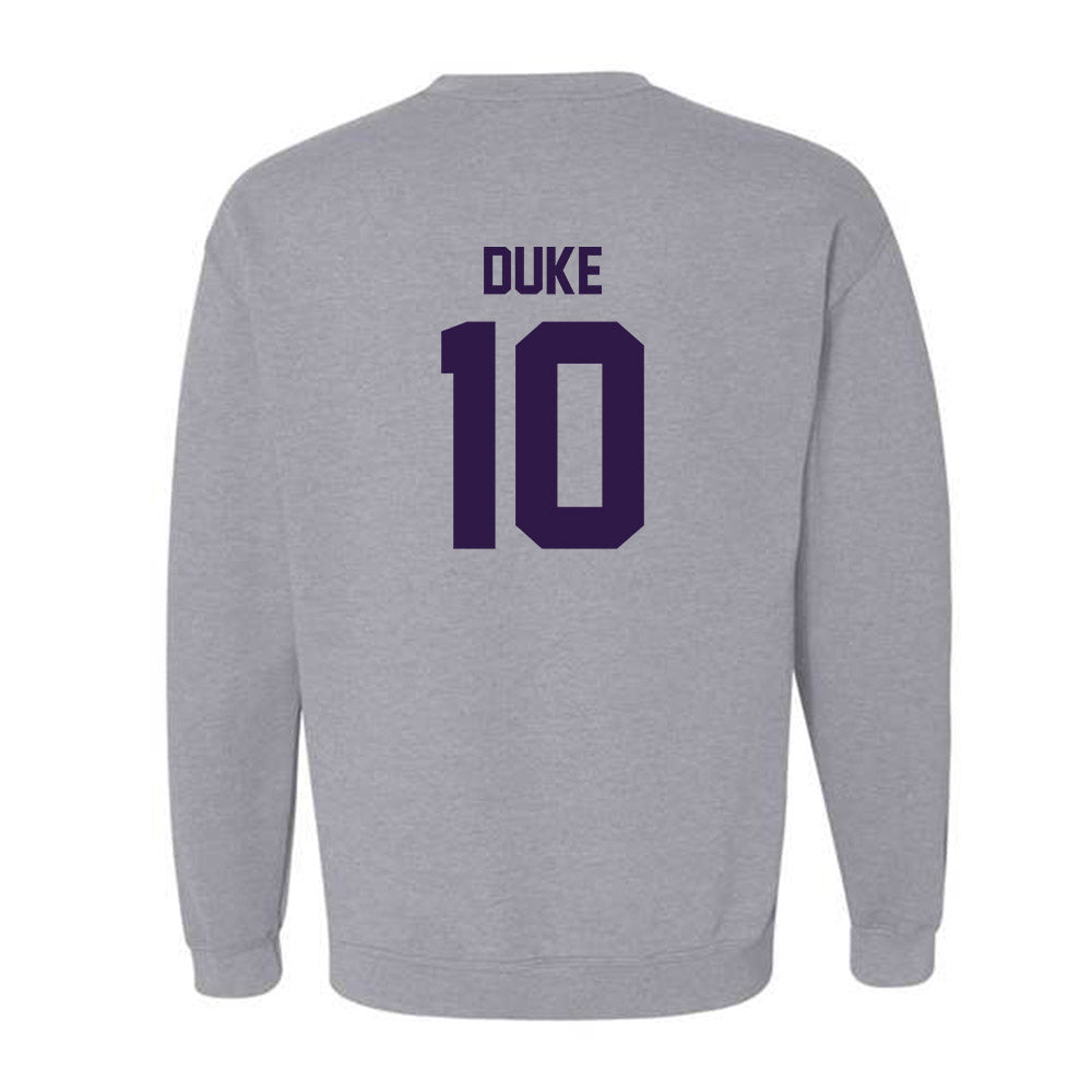 Kansas State - NCAA Baseball : Tanner Duke - Classic Shersey Crewneck Sweatshirt-1