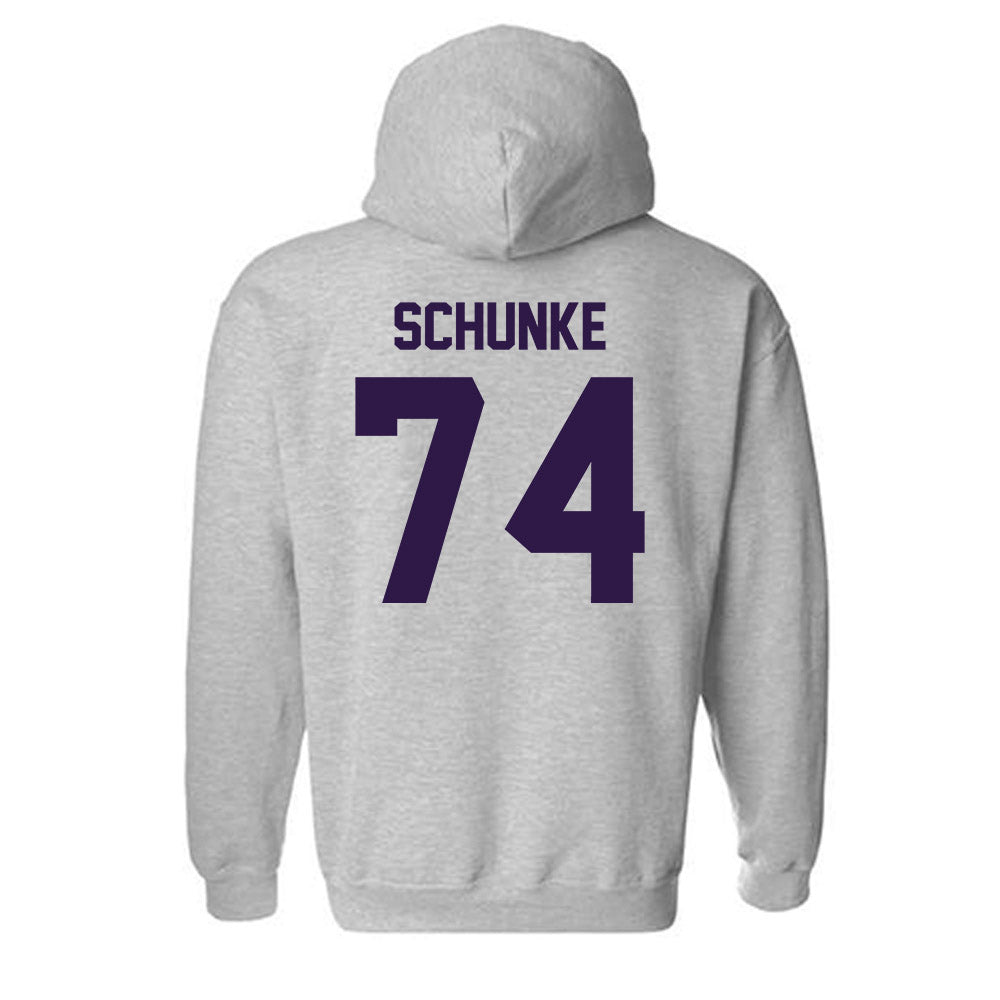 Kansas State - NCAA Football : Navarro Schunke - Classic Shersey Hooded Sweatshirt-1