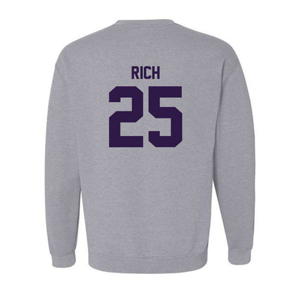 Kansas State - NCAA Football : Zashon Rich - Classic Shersey Crewneck Sweatshirt-1