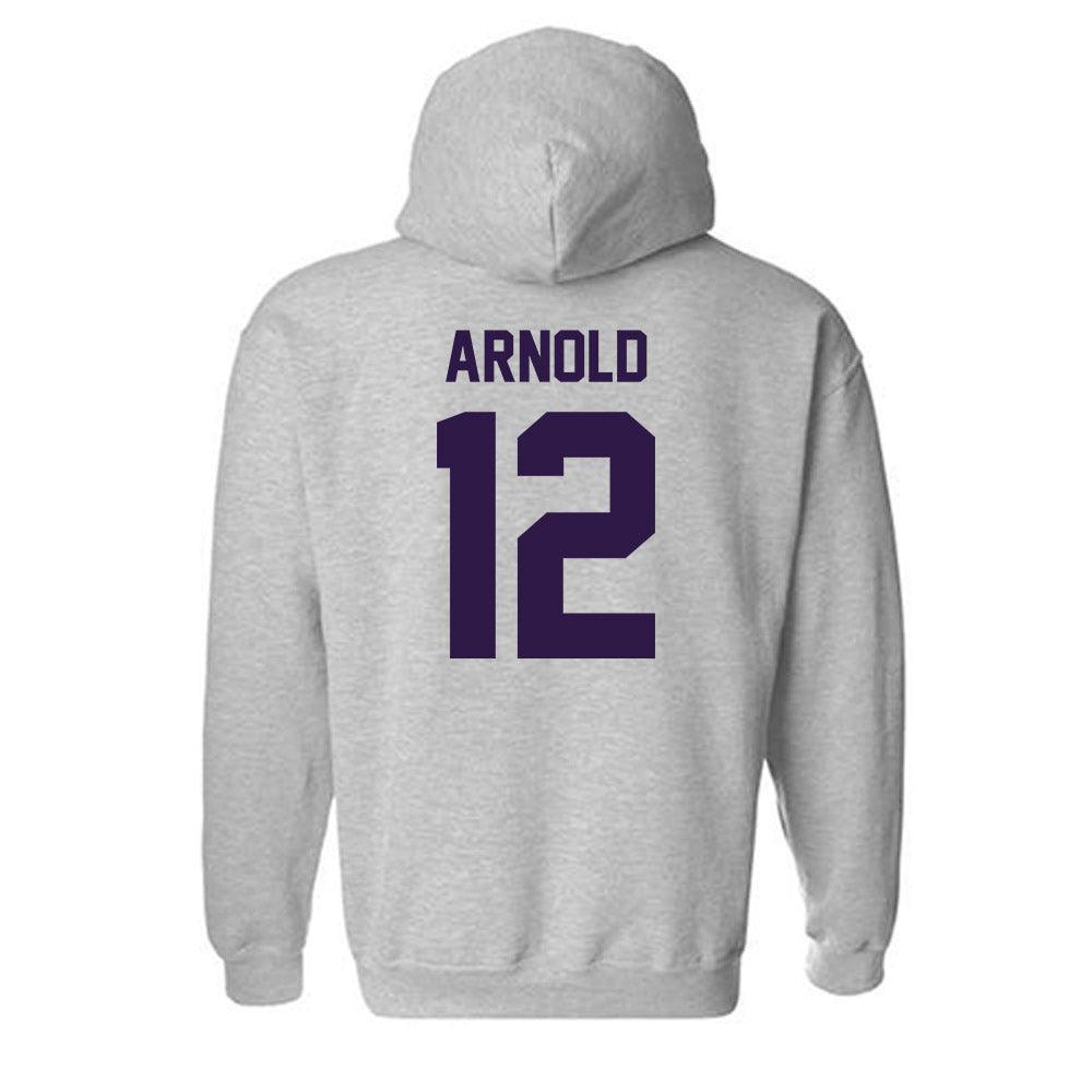 Kansas State - NCAA Baseball : Aaron Arnold - Classic Shersey Hooded Sweatshirt-1