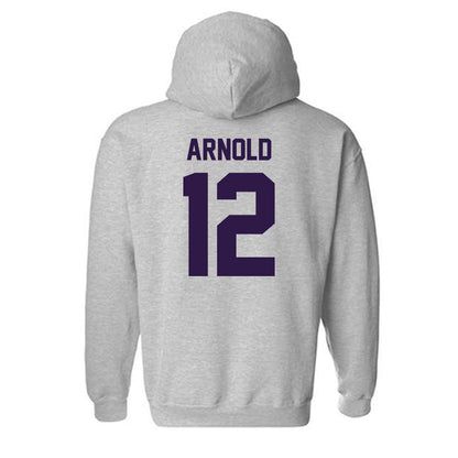 Kansas State - NCAA Baseball : Aaron Arnold - Classic Shersey Hooded Sweatshirt-1