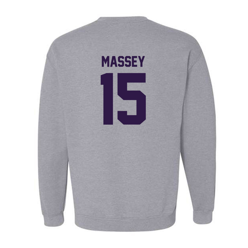 Kansas State - NCAA Women's Volleyball : Addison Massey - Classic Shersey Crewneck Sweatshirt-0