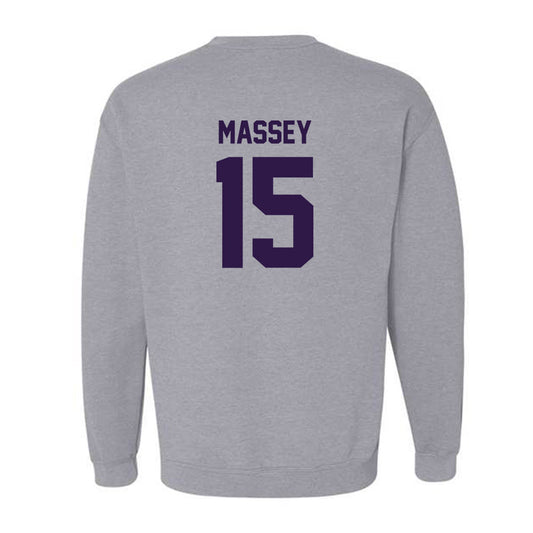Kansas State - NCAA Women's Volleyball : Addison Massey - Classic Shersey Crewneck Sweatshirt-0