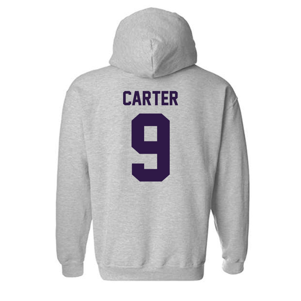Kansas State - NCAA Women's Volleyball : Chandler Carter - Classic Shersey Hooded Sweatshirt-1
