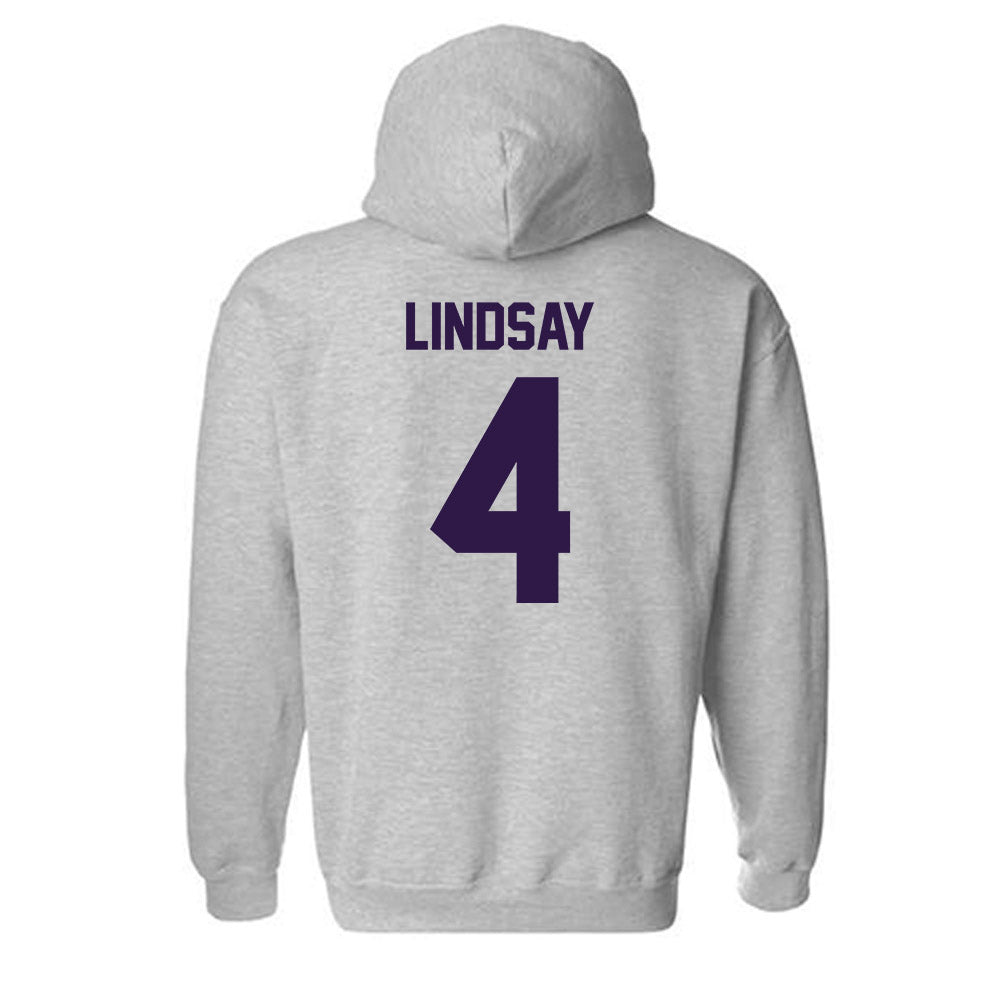 Kansas State - NCAA Men's Basketball : Dez Lindsay - Classic Shersey Hooded Sweatshirt-1