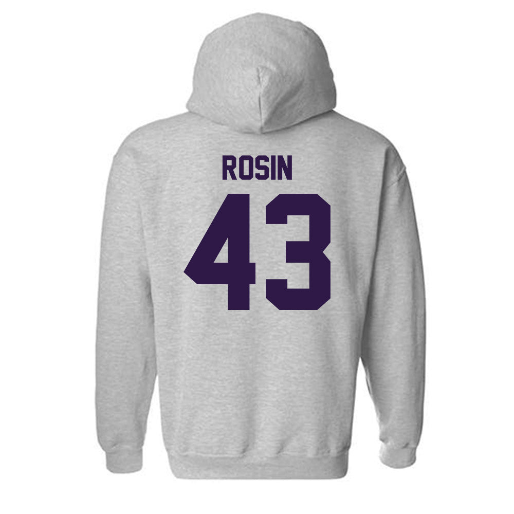Kansas State - NCAA Baseball : Ben Rosin - Classic Shersey Hooded Sweatshirt-1