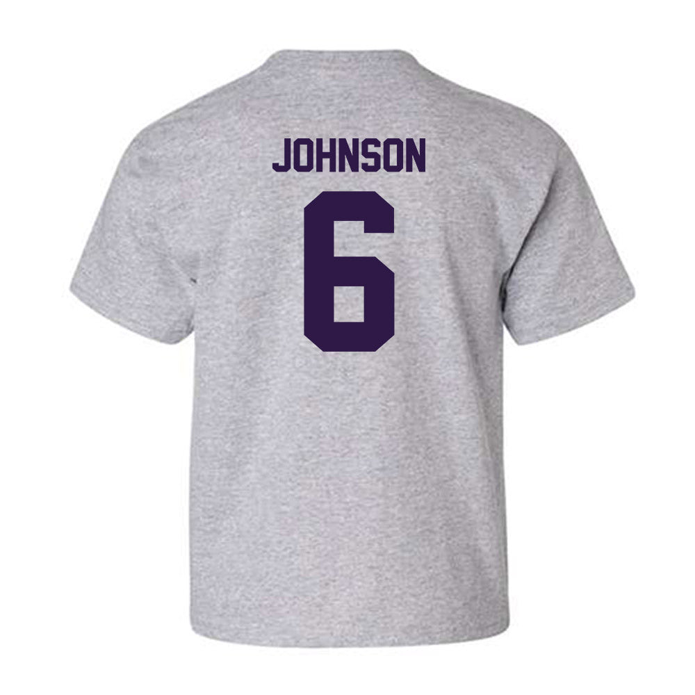 Kansas State - NCAA Men's Basketball : Marcus Johnson - Classic Shersey Youth T-Shirt-1