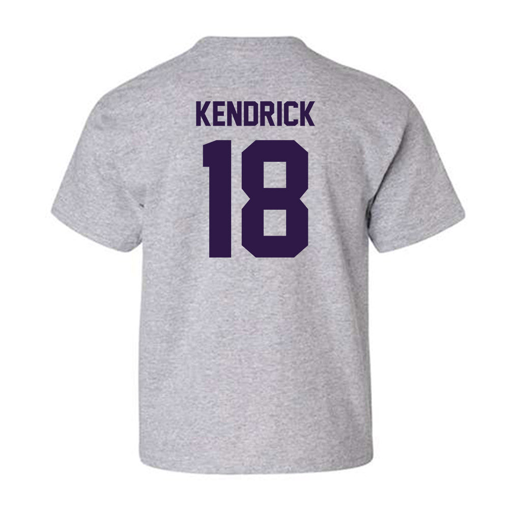 Kansas State - NCAA Baseball : Micah Kendrick - Classic Shersey Youth T-Shirt-1