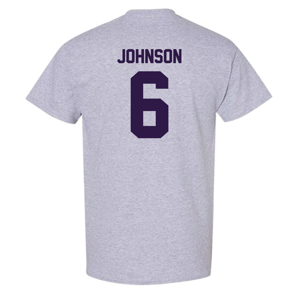 Kansas State - NCAA Men's Basketball : Marcus Johnson - Classic Shersey T-Shirt-1