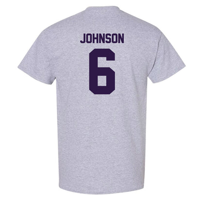 Kansas State - NCAA Men's Basketball : Marcus Johnson - Classic Shersey T-Shirt-1
