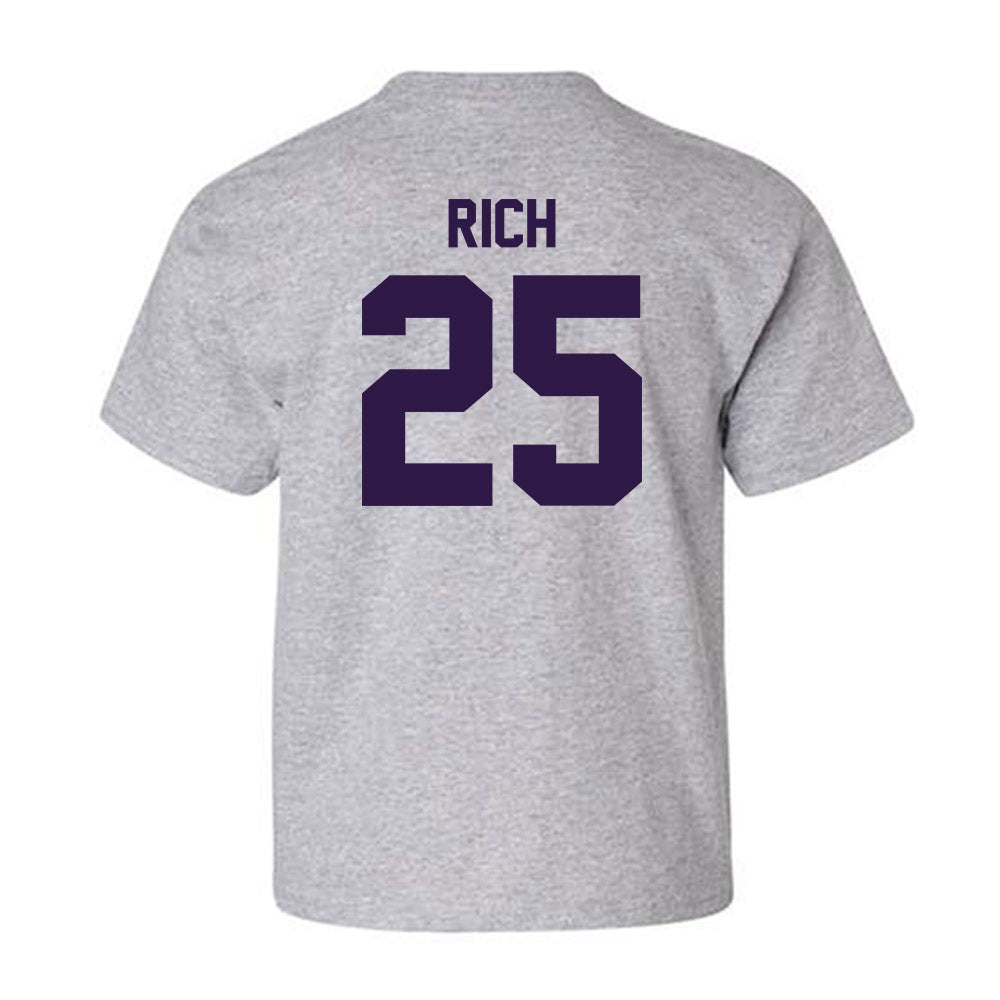 Kansas State - NCAA Football : Zashon Rich - Classic Shersey Youth T-Shirt-1