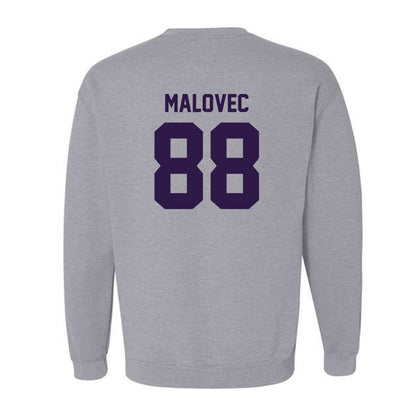 Kansas State - NCAA Men's Basketball : Timotej Malovec - Classic Shersey Crewneck Sweatshirt-1