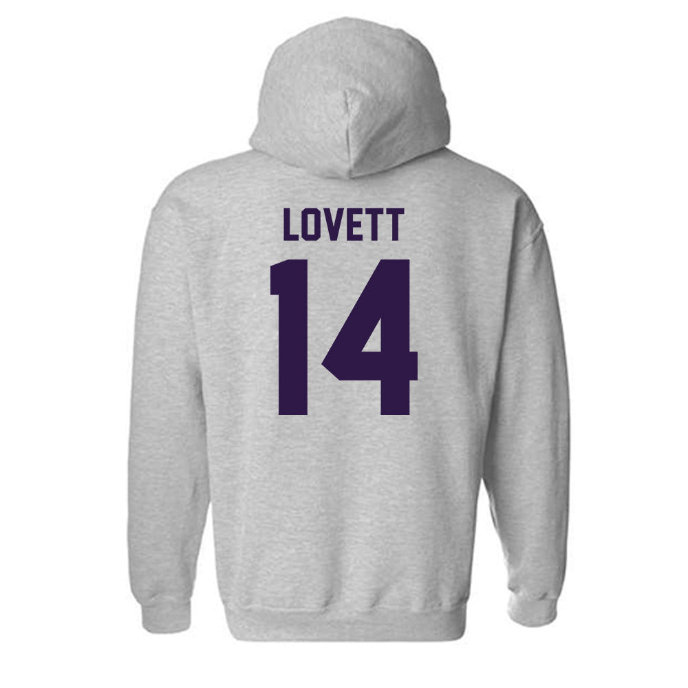 Kansas State - NCAA Football : Maxwell Lovett - Classic Shersey Hooded Sweatshirt-1