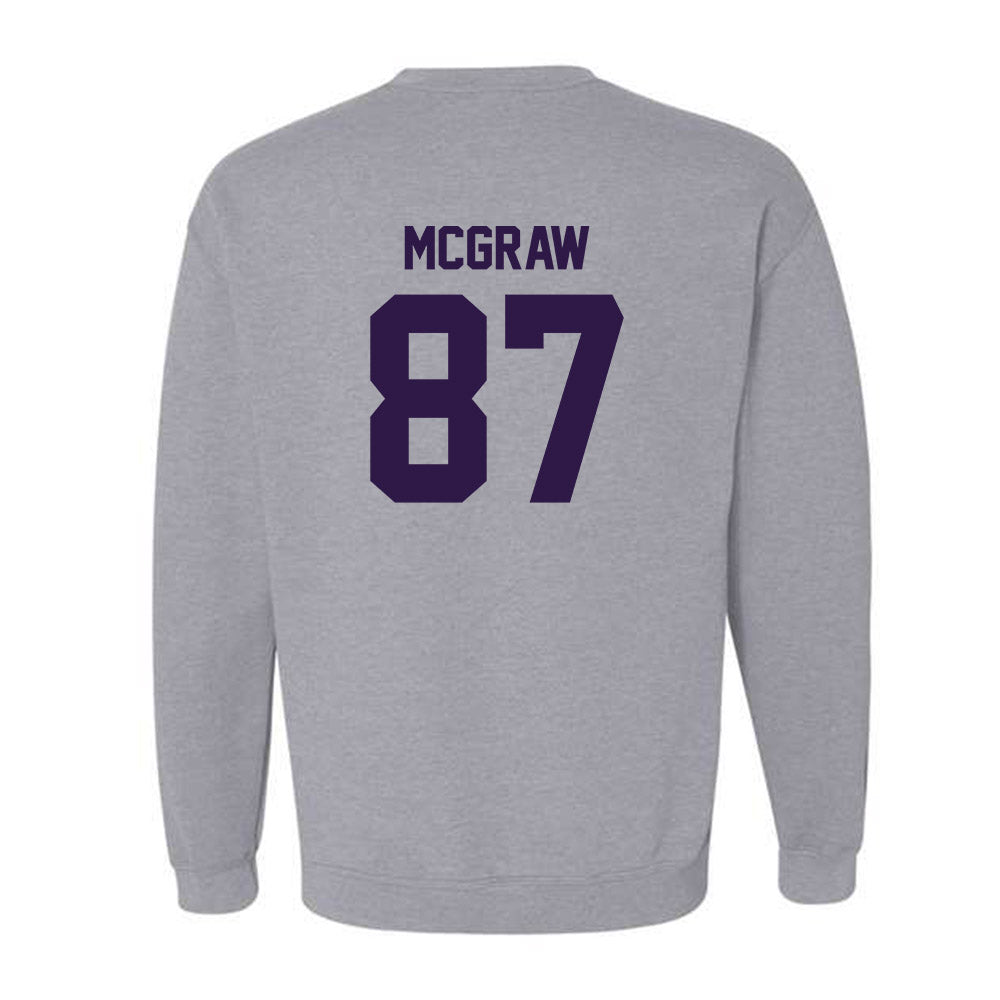 Kansas State - NCAA Football : Lawson Mcgraw - Classic Shersey Crewneck Sweatshirt-1