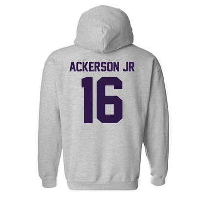 Kansas State - NCAA Football : Dj Ackerson Jr - Classic Shersey Hooded Sweatshirt-1