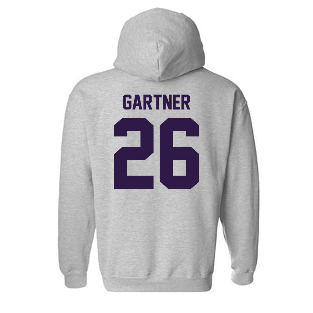 Kansas State - NCAA Baseball : Noah Gartner - Classic Shersey Hooded Sweatshirt-1