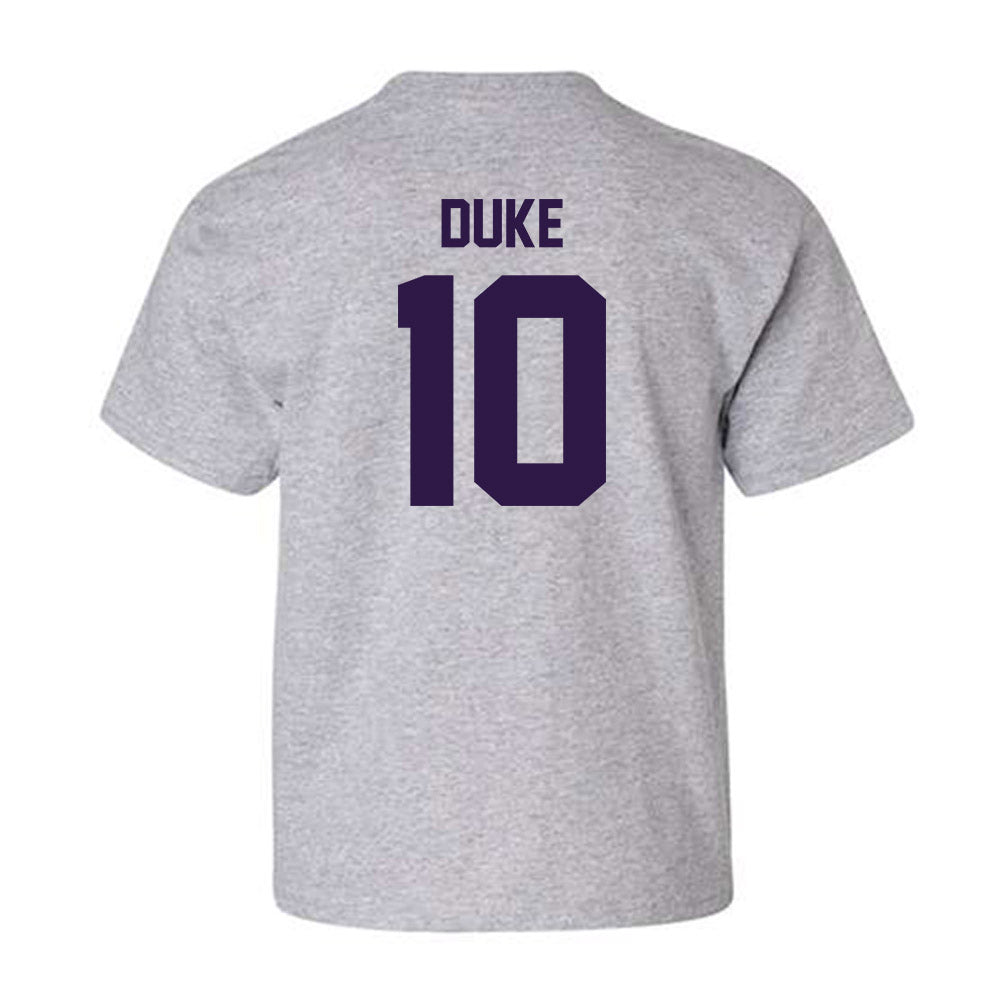 Kansas State - NCAA Baseball : Tanner Duke - Classic Shersey Youth T-Shirt-1