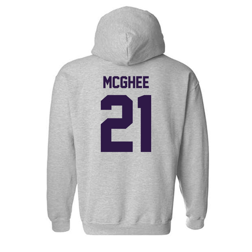 Kansas State - NCAA Football : LJ McGhee - Classic Shersey Hooded Sweatshirt-1