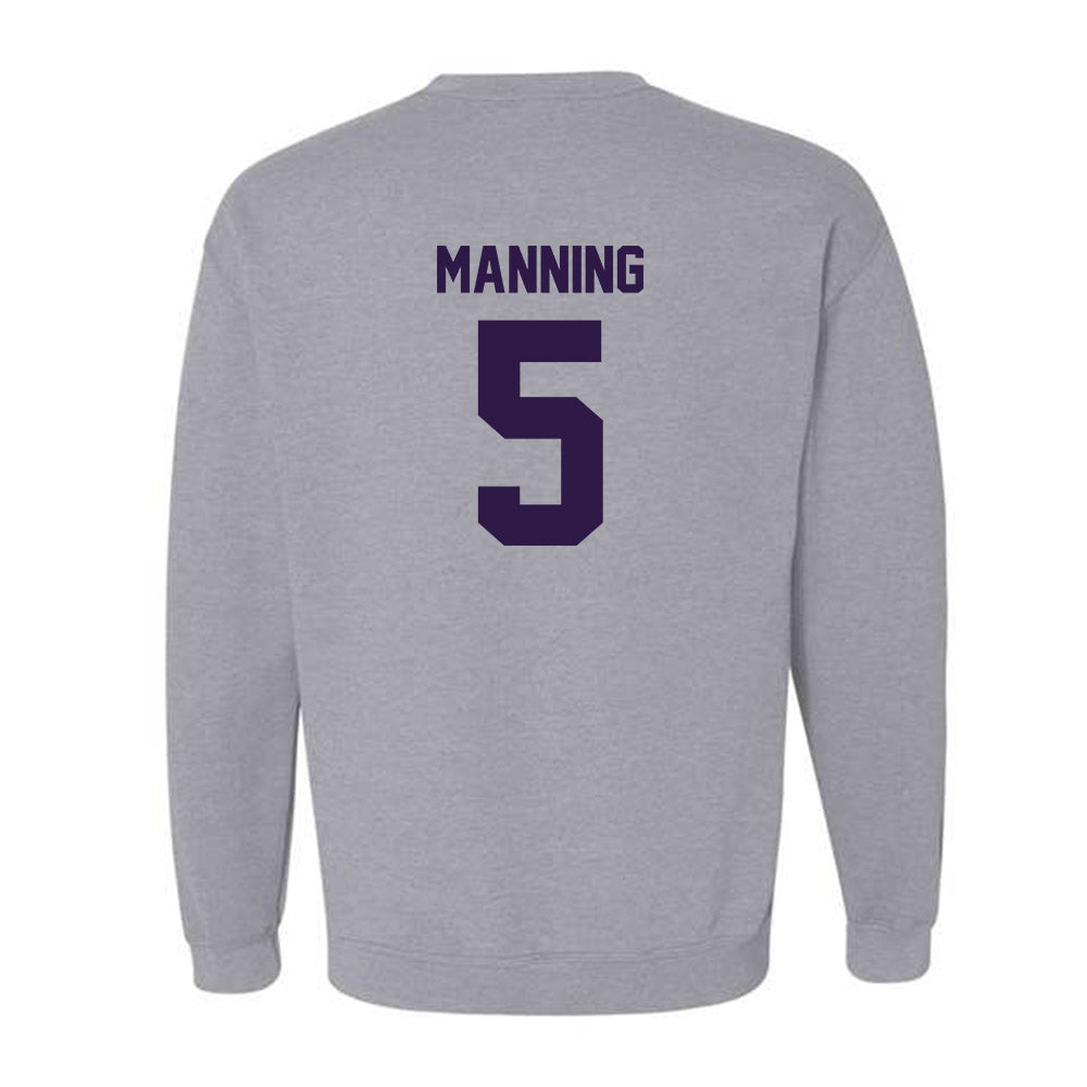 Kansas State - NCAA Football : Joshua Manning - Classic Shersey Crewneck Sweatshirt-1
