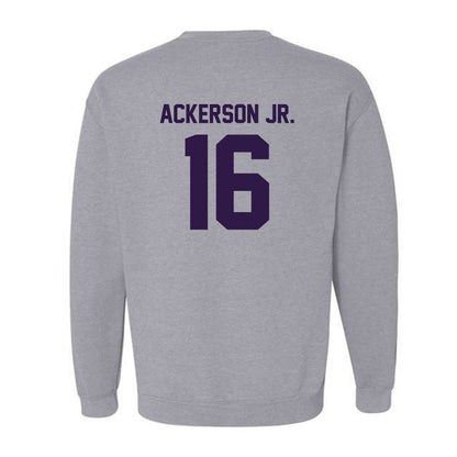 Kansas State - NCAA Football : Dj Ackerson Jr. - Classic Shersey Crewneck Sweatshirt-1