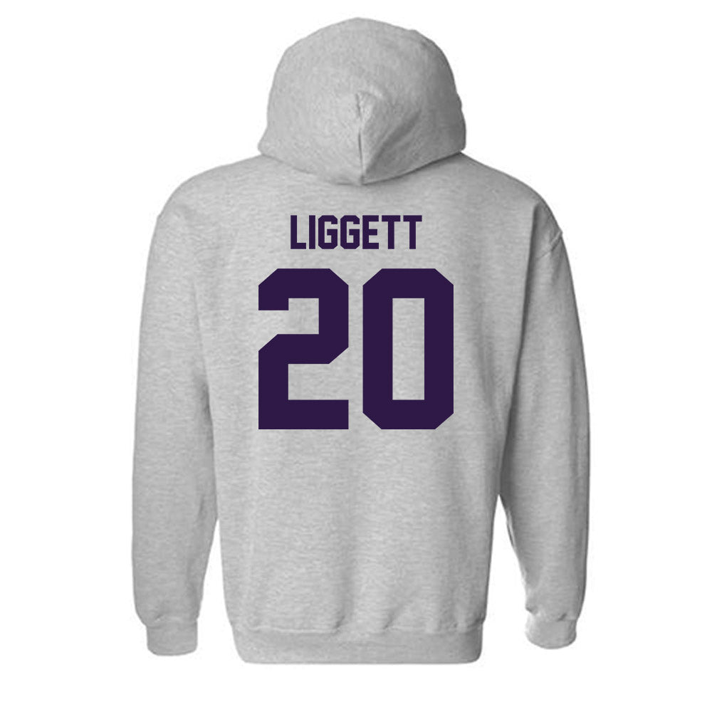 Kansas State - NCAA Baseball : Carson Liggett - Classic Shersey Hooded Sweatshirt-1