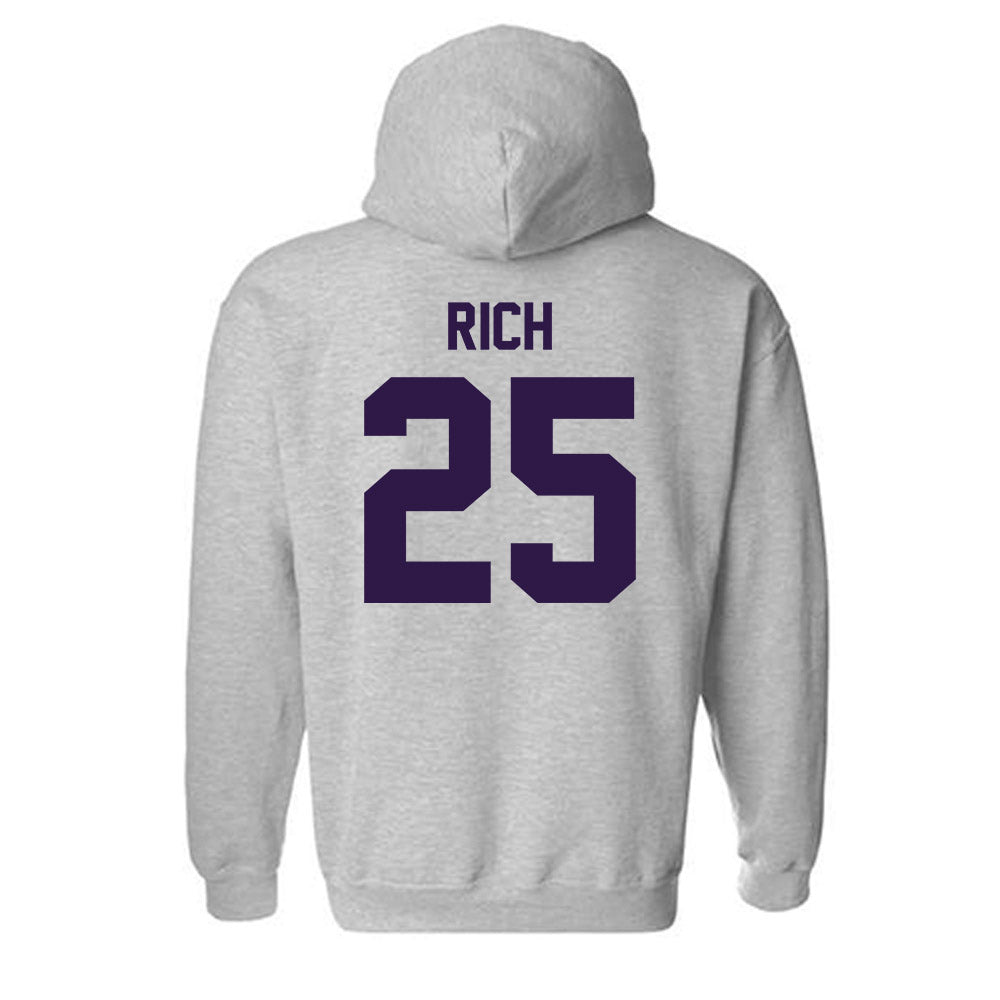 Kansas State - NCAA Football : Zashon Rich - Classic Shersey Hooded Sweatshirt-1