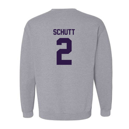 Kansas State - NCAA Men's Basketball : Jaden Schutt - Classic Shersey Crewneck Sweatshirt-1