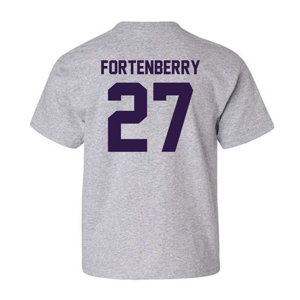 Kansas State - NCAA Baseball : Robert Fortenberry - Classic Shersey Youth T-Shirt-1