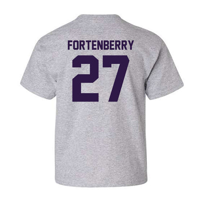 Kansas State - NCAA Baseball : Robert Fortenberry - Classic Shersey Youth T-Shirt-1