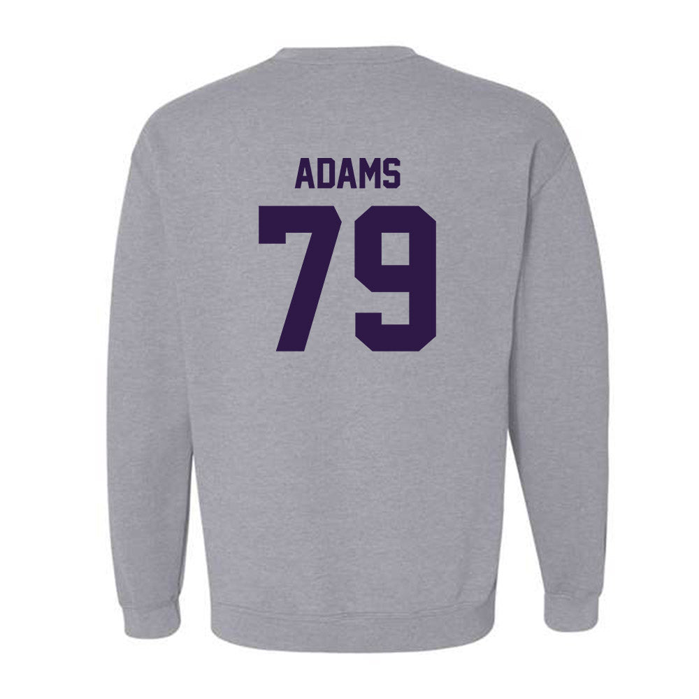 Kansas State - NCAA Football : Charlie Adams - Classic Shersey Crewneck Sweatshirt-1