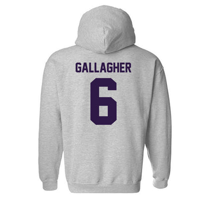 Kansas State - NCAA Baseball : Grant Gallagher - Classic Shersey Hooded Sweatshirt-1