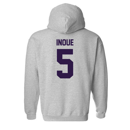 Kansas State - NCAA Baseball : Shintaro Inoue - Classic Shersey Hooded Sweatshirt-1